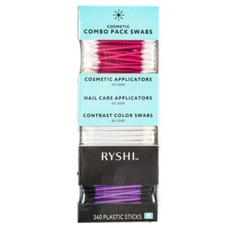 Ryshi Cosmetic Combo Pack Swabs 340 Ct
