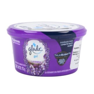 Glade Car Gel Air Freshener Lavender 2.46 Oz