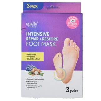 Epielle Foot Mask Intense Repair+Restore 3 Pr