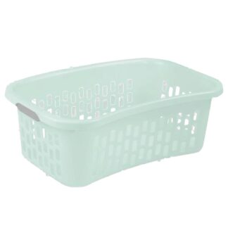 Sterilite Bushel Hiphld Laundry Baskt Mint 1.5