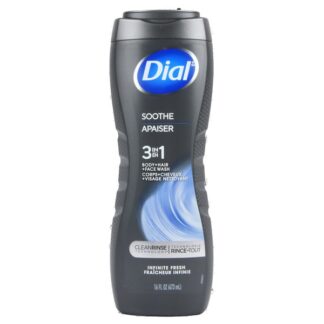 Dial Body Wash 3In1 Soothe Infinite Fresh 16 Oz
