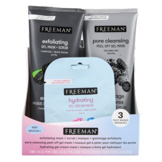 Freeman Exfoliating/Pore&Hydrating Mask 3 Pc