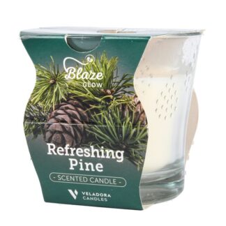 Blaze Glow Scented Candle Refresh Pine 3.5 Oz