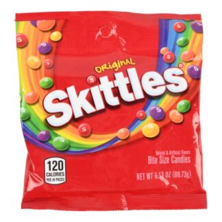Skittles Original Candy Peg Pack 3.13 Oz