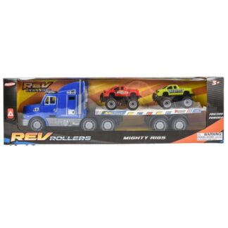 Trailer Truck Toy W/2 Pcs 3.75' William Color