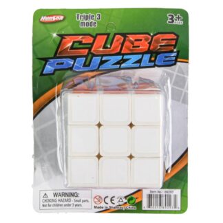 Cube Puzzle On Card