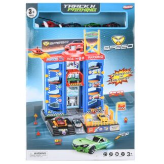 Parking Lot Toy Set For 87 Cars In Box