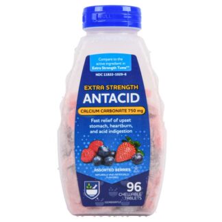 Antacid Extra Strength Assorted Berries 96 Ct