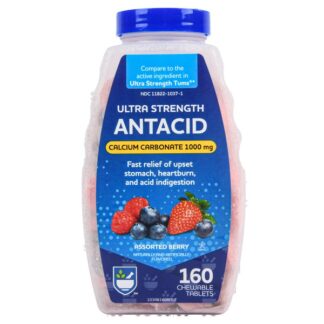 Antacid Extra Strength Assorted Berries 160 Ct