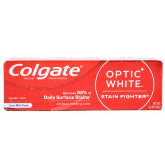Colgate Optic White Stain Fighter Clean Mint 4.2 Oz