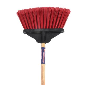 Fan Broom Medium W/Wood Handle