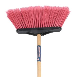 Coliseo Fan Broom W/Wood Handle