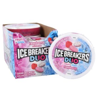 Ice Breakers Duo Fruit + Cool Raspberry  1.5 Oz