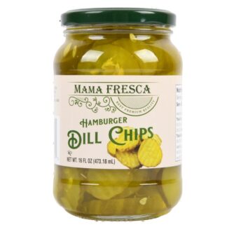 Mama Fresca Hamburger Dill Chips 16 Oz