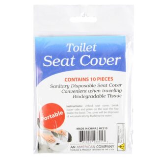 Disposable Toilet Seat Cover White 10 Pc