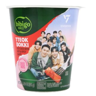 Bibigo Tteok Bokki Rice Cake Hot&Spicy Sce 4.4 Oz