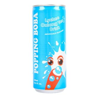 Popping Boba Lychee Oolong Tea Drink 8.11 Oz