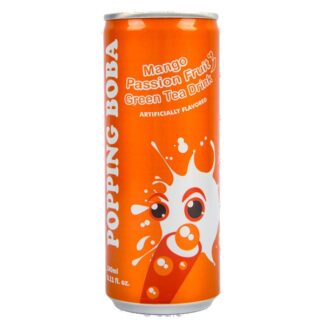 Popping Boba Mango Passion Tea Drink 8.11 Oz