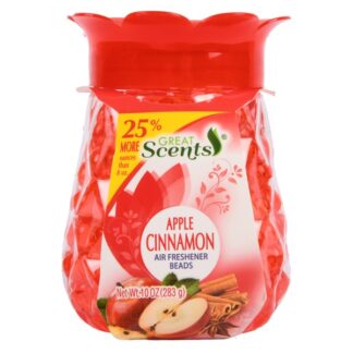 Great Scents Air Freshnr Beads Appl&Cinnam 10 Oz