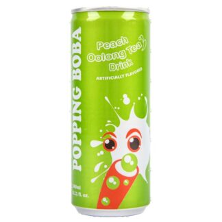 Popping Boba Peach Oolong Tea Drink 8.11 Oz