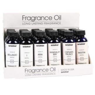 Aromar Aromatic Oils 6 Hotel Scents Display