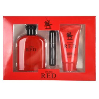 Men'S Eau De Parfum Double Red 3 Pc Set