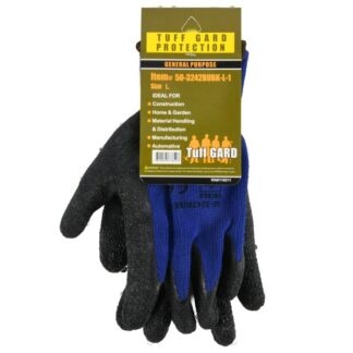 Knit Coat Gloves 10 Gauge Blue Sz Lg 1 Pr