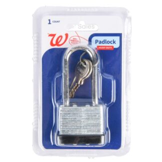 Heavy Duty Padlock Laminated Steel W/2 Keys