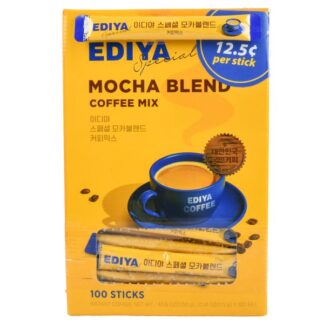 Ediya Mocha Blend Coffee Mix 100 Ct 11 G