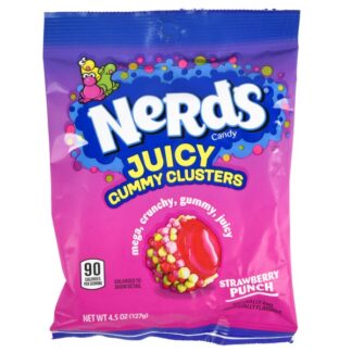 Nerds Candy Juicy Gummy Clusters 4.5 Oz
