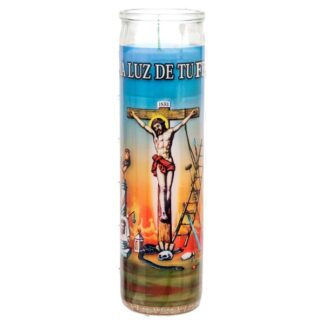 Veladora Religious Candle Justo Juez