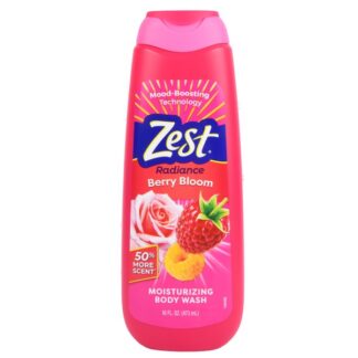 Zest Bodywash Radiance Berry Bloom 16 Oz