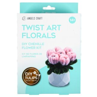 Twist Art Florals Diy Chenille Tulip Kit
