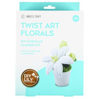 Twist Art Florals Diy Chenille Lily Kit
