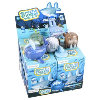 3D Puzzle Stickers Blind Box Ocean Animals
