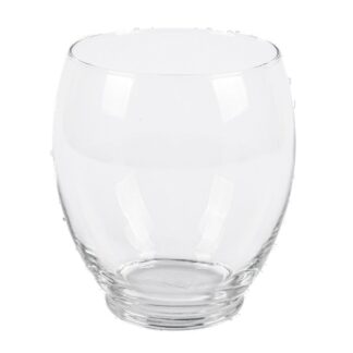 Hailey Glass Vase Tray Clear 5.75X4.25 In