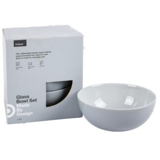 Target Ceramic Bowl 6 Pc Set Light Grey 5.6 In