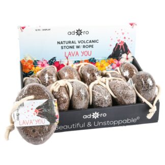 Adoro Natural Volcanic Stone W/Rope
