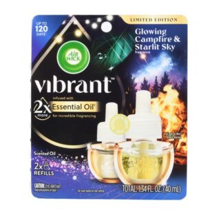 Air Wick Scent Oil Refill Campfire&Starlit Sky 2Pk