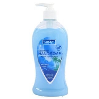 Lucky Liquid Hand Soap Ocean Fresh 13.5 Oz