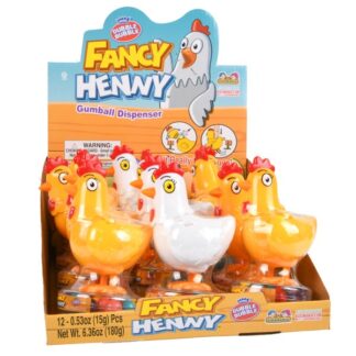 Dubble Bubble Fancy Henny Gumball Dispenser .53 Oz