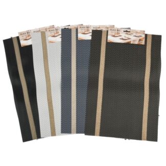 Rectangle Textilene Placemat Asst Color 11.8X17.7 In