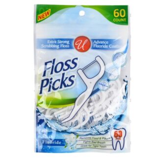 Dental Floss Fluoride 60 Pc