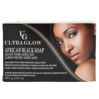 Ultra Glow Black Soap 3.5 Oz