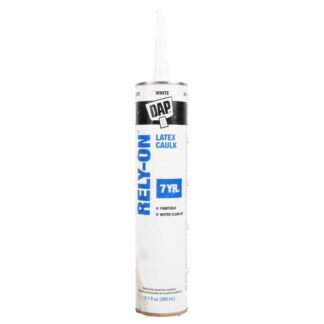 Dap Latex Caulk White 10.1 Oz