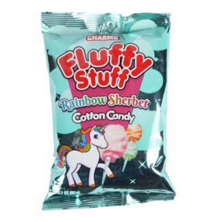 Fluffy Stuff Cotton Candy Rainbow Sherbert 2.1 Oz