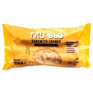 Tru Blu Lemon Creme Cookies 12 Oz