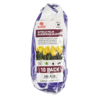 Garden Gloves Medium Size 10 Pk
