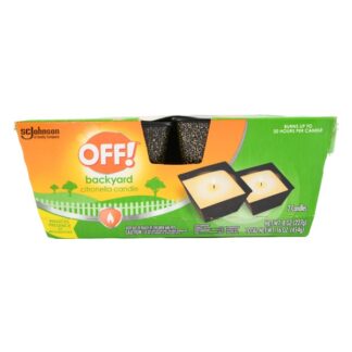 Off! Citronella Candles 2 Pk