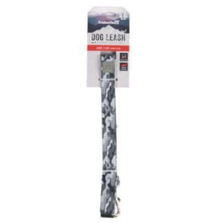 Avalanche Dog Leash Neoprene Handle Grey Large